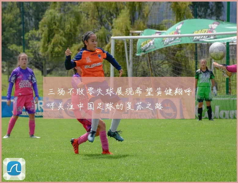 三场不败零失球展现希望黄健翔呼吁关注中国足球的复苏之路
